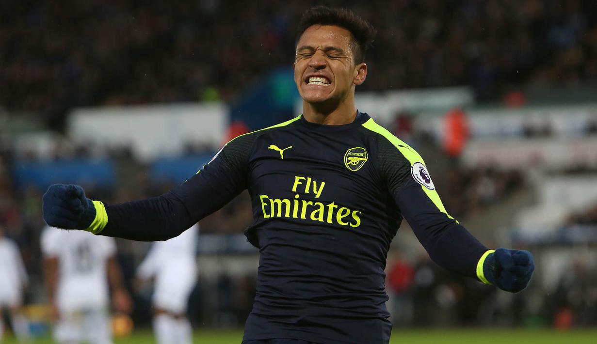 1. Alexis Sanchez (Arsenal) - 14 Gol. (AFP/Geoff Caddick) 