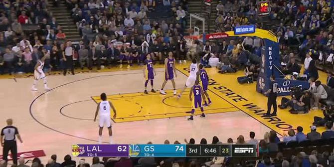 VIDEO : Cuplikan Pertandingan NBA, Warriors 117 vs Lakers 106