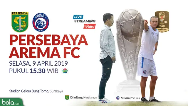Persebaya Surabaya Vs Arema FC Head to Head