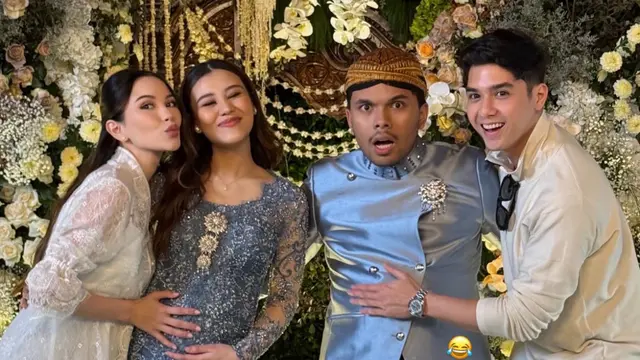 Sederet Selebritis Hadir di 7 Bulanan Kehamilan Aaliyah Massaid