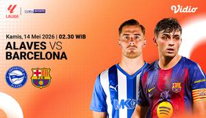 Live Streaming Alaves vs Barcelona di La Liga Pekan Ke-36, Tayang di Vidio