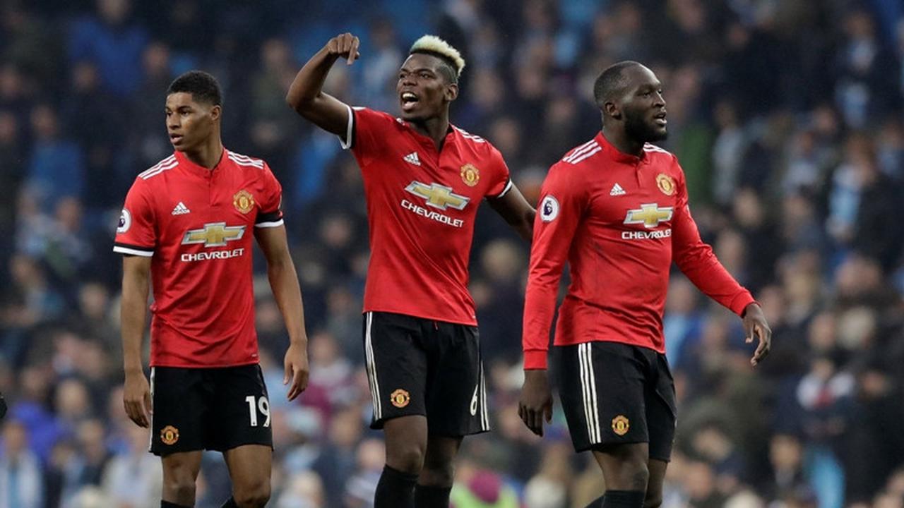 Gelandang Manchester United, Paul Pogba.