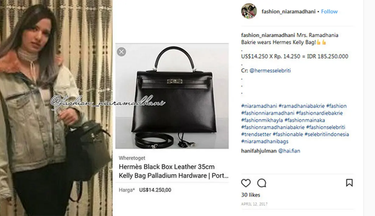 (Instagram/fashion_niaramadhani)