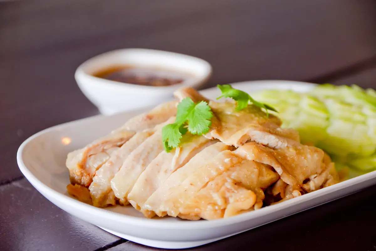 ayam rebus imlek