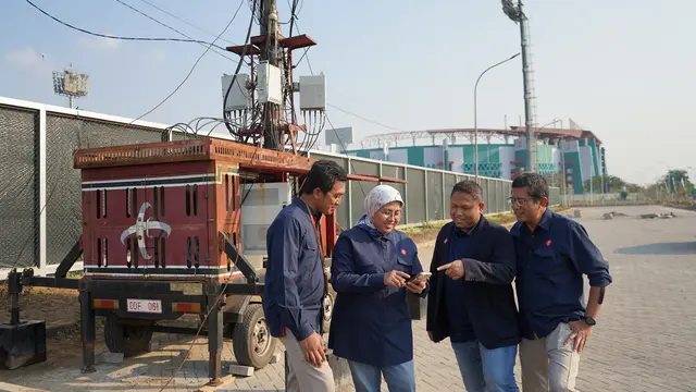 Telkomsel mengoptimalisasi 4G dan menghadirkan konektivitas 5G di empat stadion tempat diselenggarakannya Piala Dunia U-17 (Foto: Corpcomm Telkomsel).