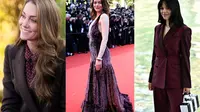 6 Inspirasi Tampilan Bernuansa Burgundy yang Elegan dari Kate Middleton sampai Emma Stone