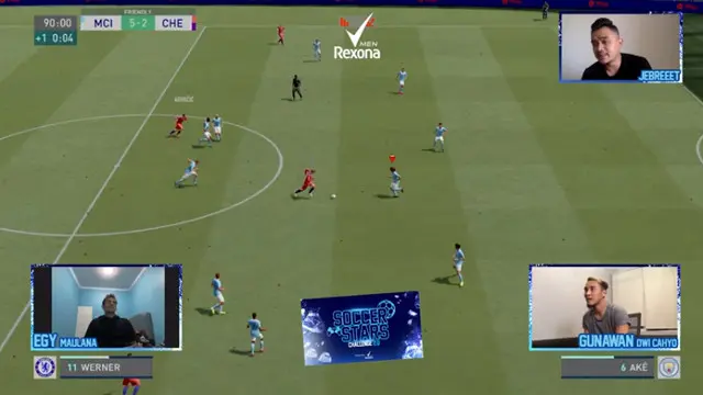 Gunawan Dwi Cahyo vs Egy Maulana Vikri di Soccer Stars Challenge 2.0