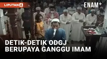 ODGJ Berupaya Ganggu Imam Salat Jumat di Masjid Terminal Palopo