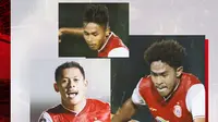 Braif Fatari, Alfriyanto Nico dan Taufik Hidayat. (Bola.com/Dody Iryawan)