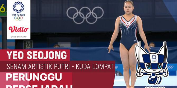 VIDEO: Atlet Senam Korea Selatan, Yeo Seo-jeong Cetak Sejarah di Olimpiade Tokyo 2020