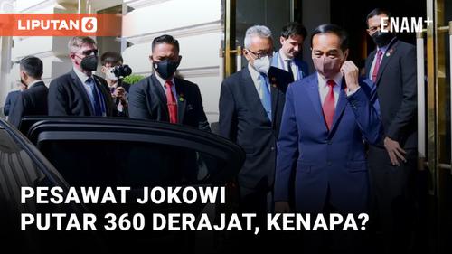 VIDEO: Duga ATC Turki Bingung, karena Jokowi Gak Pakai Pesawat Kepresidenan
