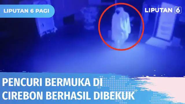 VIDEO: 12 Kali Beraksi, Pencuri Menyamar Pakai Mukena di Cirebon Akhirnya Dibekuk Polisi