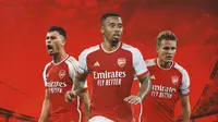 Arsenal - 3 Pemain Kunci Arsenal Vs Manchester City (Bola.com/Adreanus Titus)