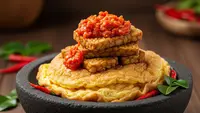 Cara Membuat Tempe Telor Penyet yang Enak dan Mudah, Rasanya Bikin Ketagihan