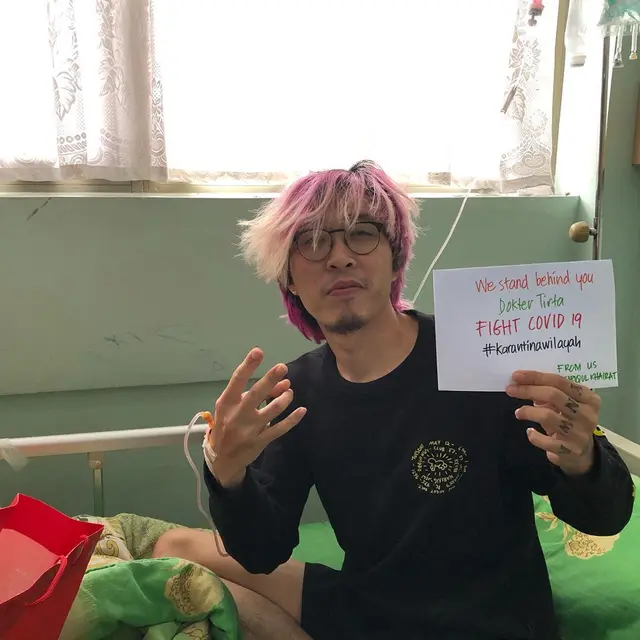 Potret Dokter Tirta jalani isolasi usai dinyatakan sebagai PDP