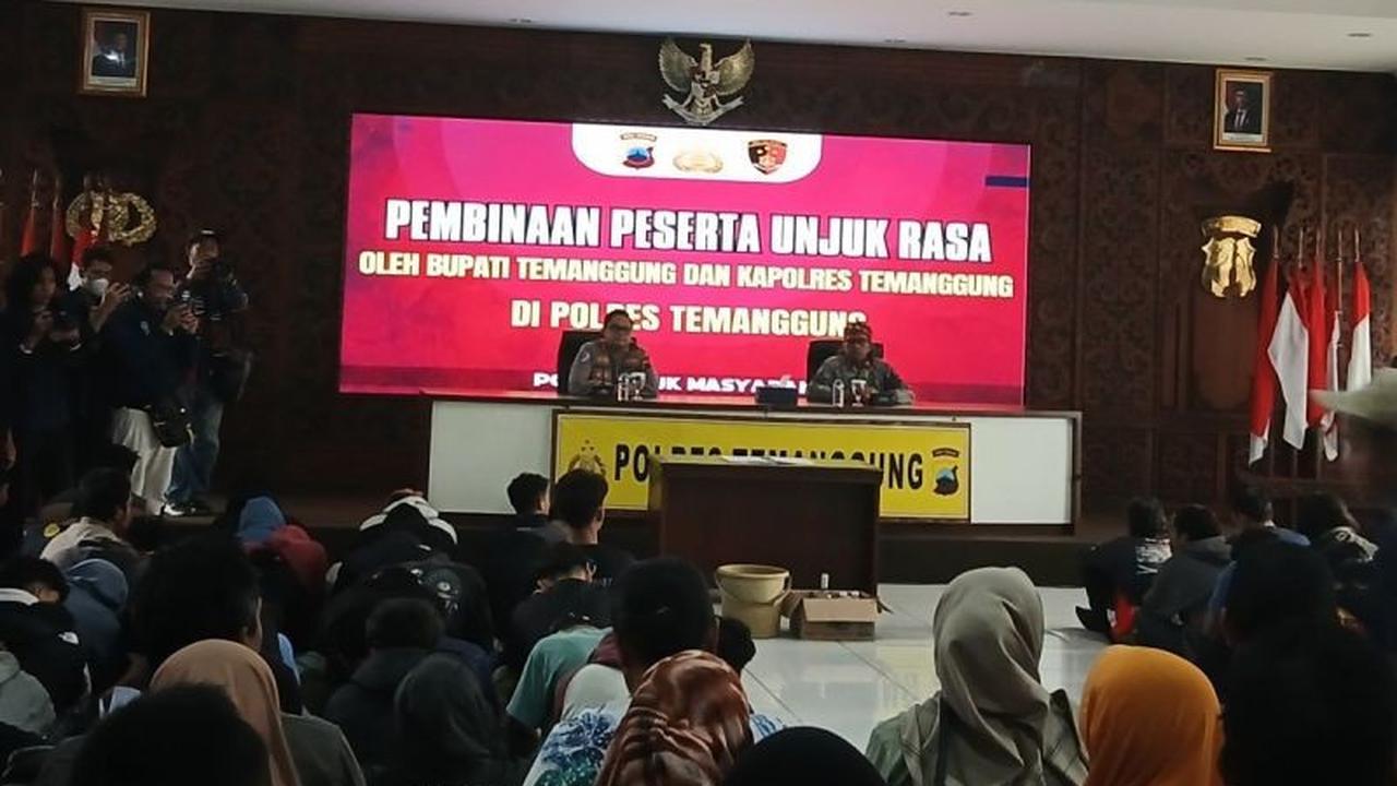Polres Temanggung Bebaskan Pelajar Demonstran: Mengapa Anak-anak Dianggap Aset Bangsa? Satu Orang Masih Diselidiki!