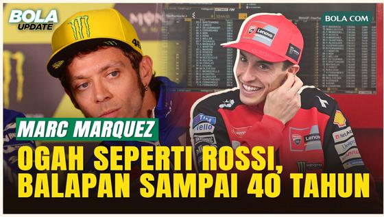 Blak-blakan! Marc Marquez Tolak Jejak Valentino Rossi, Pilih Pensiun Lebih Cepat