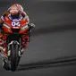 Pembalap Ducati, Andrea Dovizioso, menjuarai MotoGP Qatar di Sirkuit Losail, Minggu (10/3/2019). (Twitter/MotoGP)