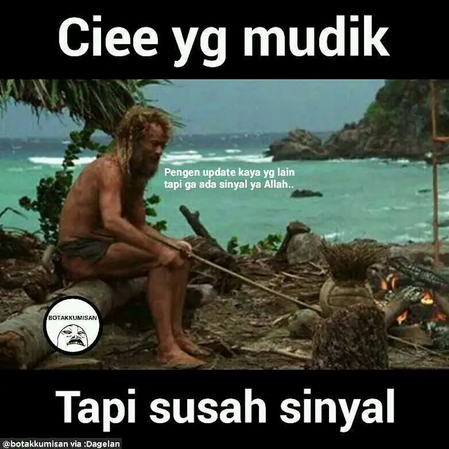 Pulang Kampung, Ini 8 Meme Mudik Lebaran yang Bikin Tepuk Jidat