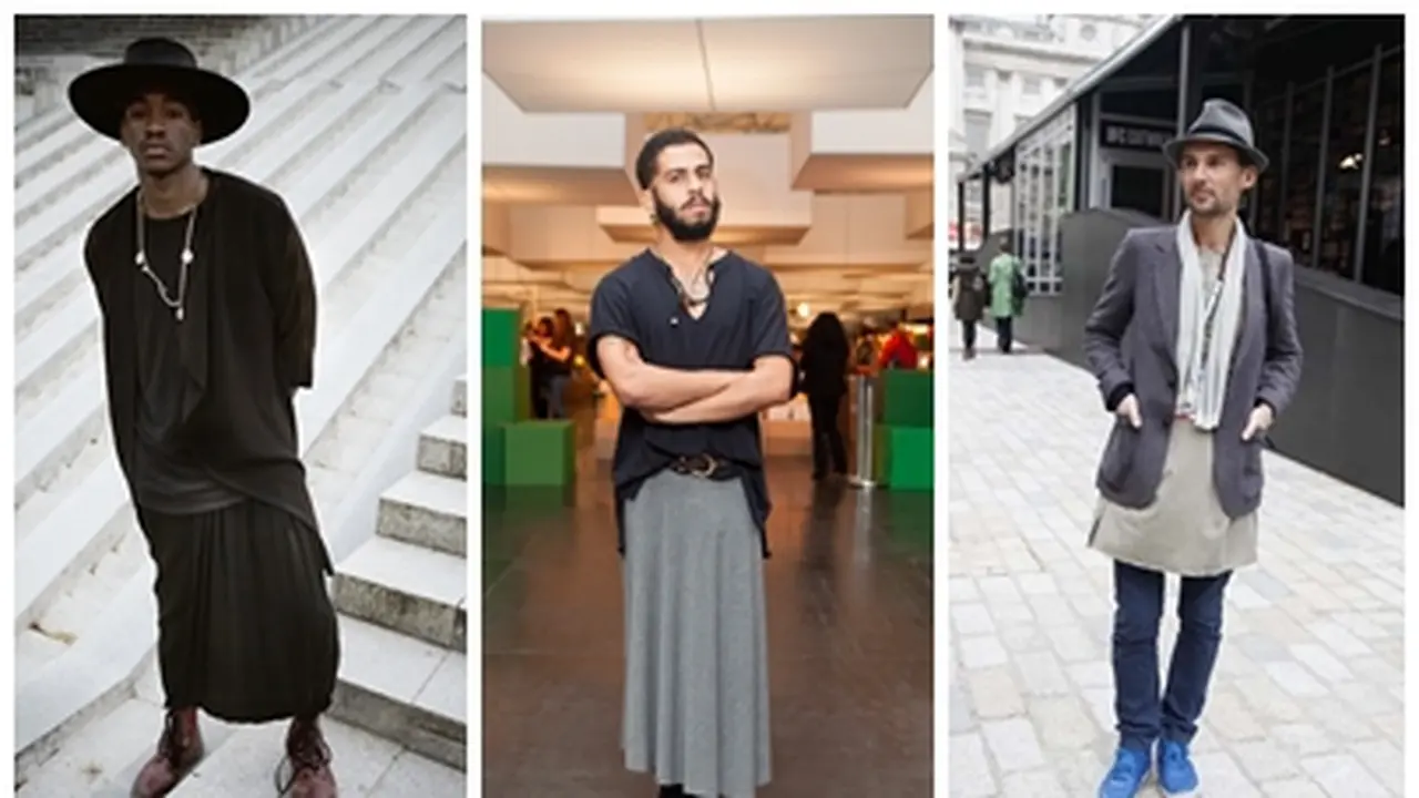 Men's Skirt, Tren Fashion Terbaru Cowok