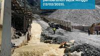 Tambang Freeport Indonesia banjir hingga longsor (dok: @freeportindonesia)