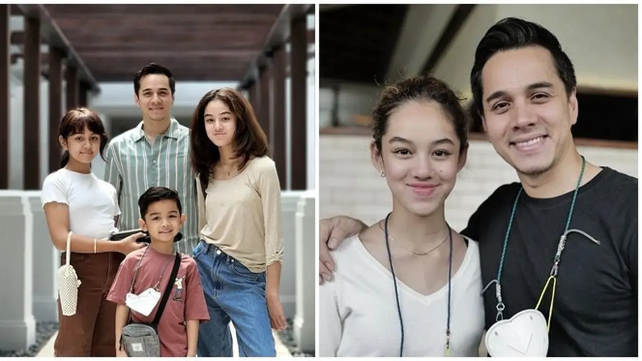 Jarang Tersorot, Ini 6 Potret Rionaldo Stockhorst dan Putri Sulung yang Disebut Kakak Beradik