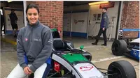 Reema Juffali, pembalap wanita pertama dari Arab Saudi. (dok.Instagram @reemajuffali/https://www.instagram.com/p/BvzM-8MAzmX/Henry)