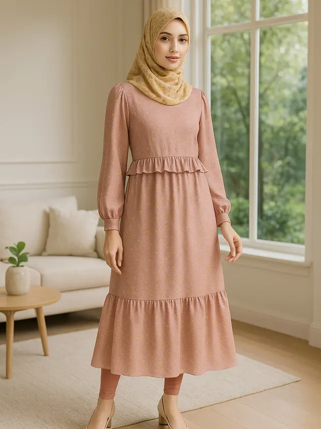 Model Baju Hijab Terbaru yang Fashionable, Cocok untuk Ibu-Ibu Modern