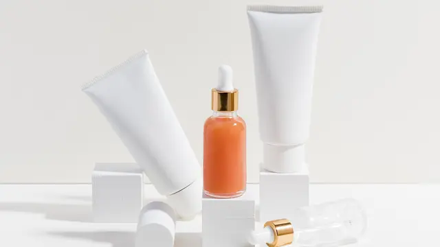 Ilustrasi produk skincare