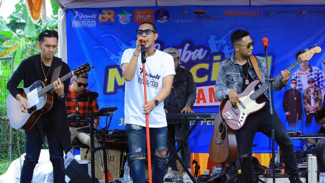 Bagindas Band meriahkan lomba mancing jurnalis