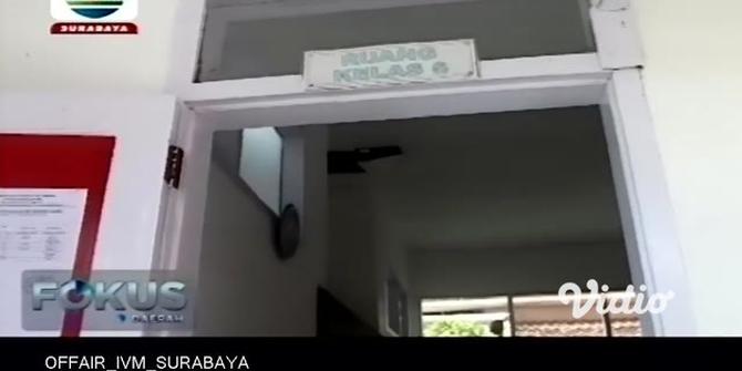 VIDEO: Baru Direnovasi, Atap SDN Keting di Jember Ambruk