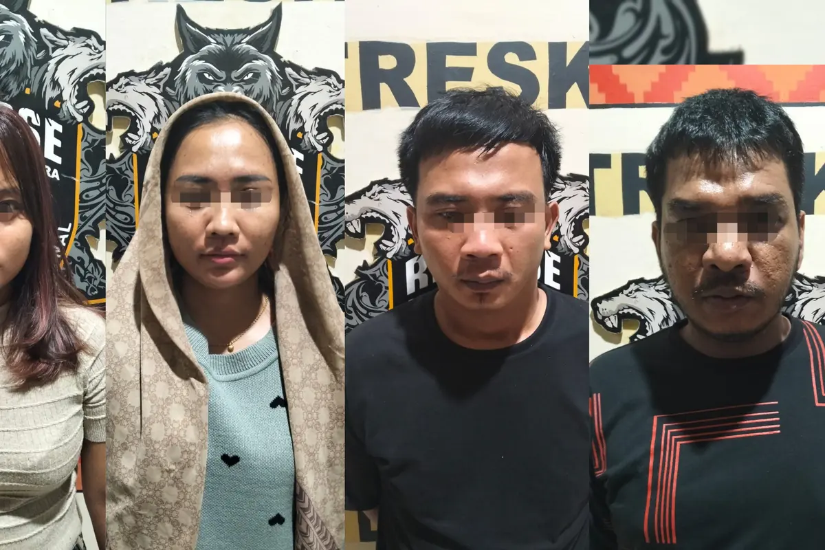 Terungkap! Satu Keluarga di Lampung Rampok Pria Modus MiChat, Korban Ditodong Senpi dan Motor Digasak
