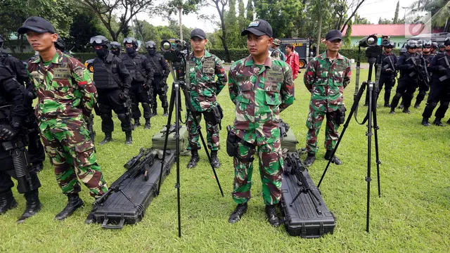 Apel Gabungan Pengamanan Ngunduh Mantu Kahiyang-Bobby