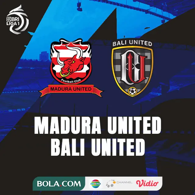 BRI Liga 1 - Madura United Vs Bali United