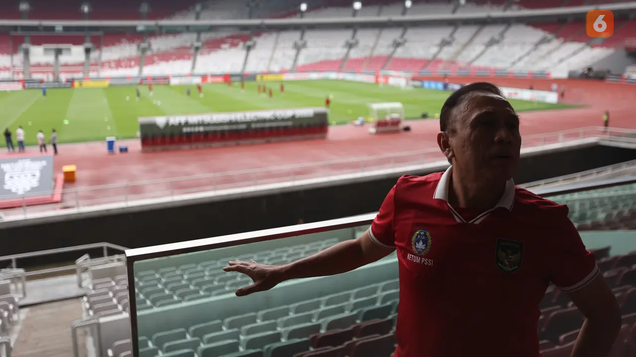 Ketua Umum PSSI Iwan Bule Meninjau Kesiapan GBK Menjelang Piala AFF 2022
