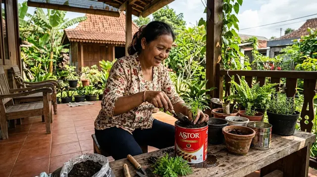 5 Cara Menanam Kenikir di Toples Bekas Astor, Solusi Praktis Lahan Sempit