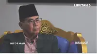 Pimpinan Pondok Pesantren Al Zaytun Panji Gumilang.&nbsp; (Foto: tangkapan layar Kanal Youtube Liputan6 SCTV)