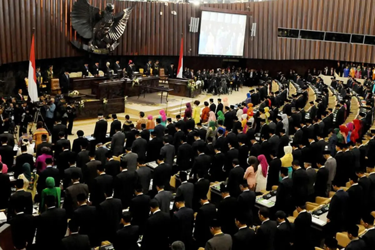 Pelantikan anggota DPR, MPR dan DPD