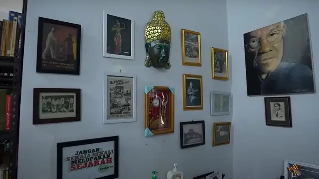Potret foto dan penghargaan Habib Ja’far (Sumber:YouTube/Taulany TV)