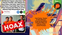 Cek Fakta: Hoaks Artikel Eks Wamen Imigrasi Setor Uang Jatah Preman 80 Miliar ke Jokowi