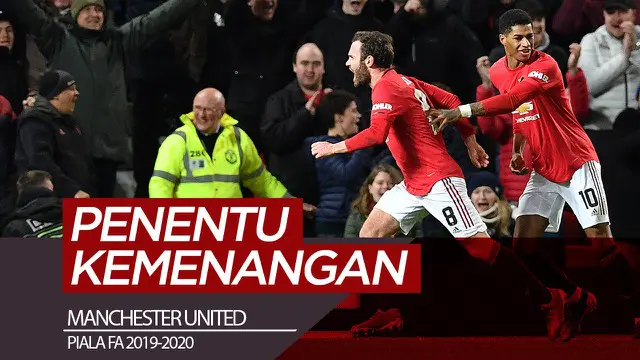 VIDEO: Gol Penentu Kemenangan Manchester United Atas Wolves di Piala FA