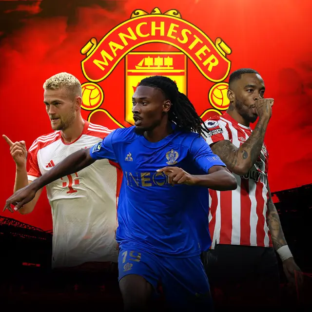 Manchester United - Matthijs de Ligt, Khephren Thuram, Ivan Toney