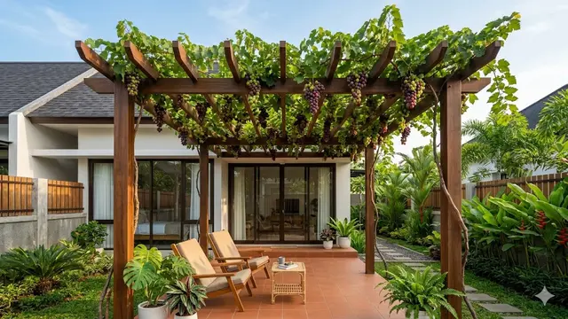 Ide Pergola Sederhana