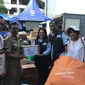 PT Pembangunan Jaya Ancol memberikan bantuan kepada korban kebakaran di Pademangan, Jakarta Utara (Dok.Istimewa)