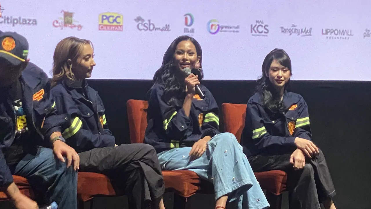Aurra Kharishma Enjoy Belajar Ilmu Damkar untuk Film GJLS: Berapi-Api, Berguna di Kehidupan