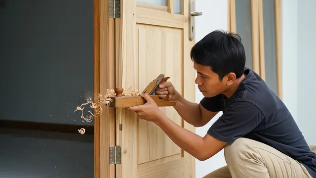 Menyerut Bagian Kayu yang Memuai (Gemini AI)