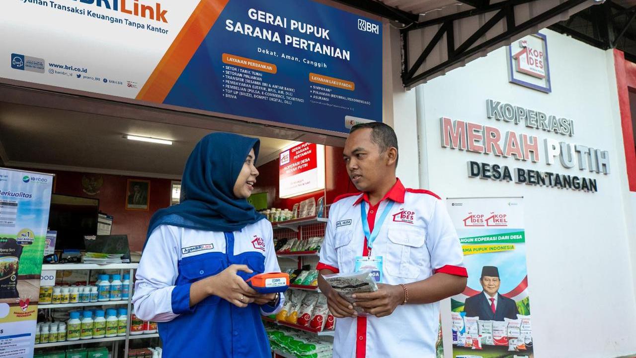 Agen BRILink Koperasi Desa/Kelurahan Merah Putih