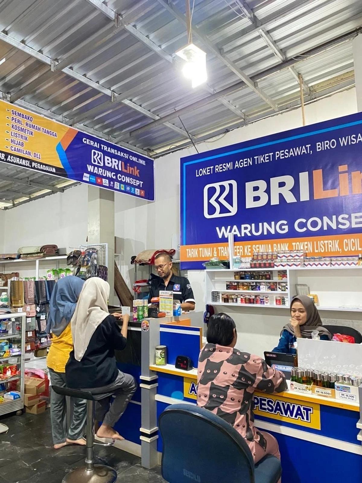 BRILink Agen Warung Concept di Desa Jambu Timur, Kecamatan Mlonggo, Kabupaten Jepara, Jawa Tengah