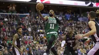 Kyrie Irving mencetak poin terbesar saat Boston Celtics kalahkan Washington Wizards (AP Photo/Alex Brandon)