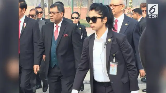 VIDEO: Fakta Wanita Cantik Pengawal Jokowi di Bangladesh